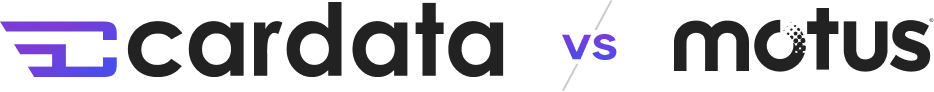 How does Cardata compare to MOTUS